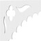 Ekena Millwork Wellington Architectural Grade PVC Bracket, 5/8"W X 10"D X 10"H BKTP01X10X10WE - alternate 4